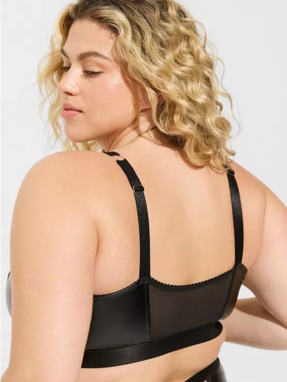 Torrid Pleather Wireless Bralette - Picture 2 of 7